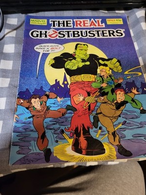 Vintage Ghostbusters Comic August 1989 Marvel Comics