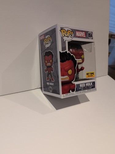 FUNKO POP! Red Hulk #854 - Hot Topic Exclusive Marvel FREE SHIP - Picture 3 of 6