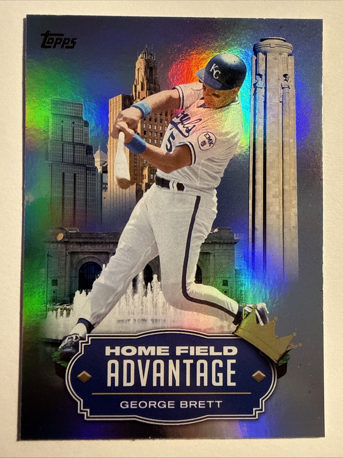 2023 Topps Home Field Advantage Legendary GEORGE BRETT #LHA-4 CASE HIT ROYALS