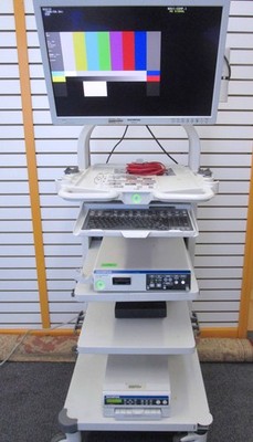 Olympus EVIS EXERA III CV-190 Laparoscopy / Endoscope Cart