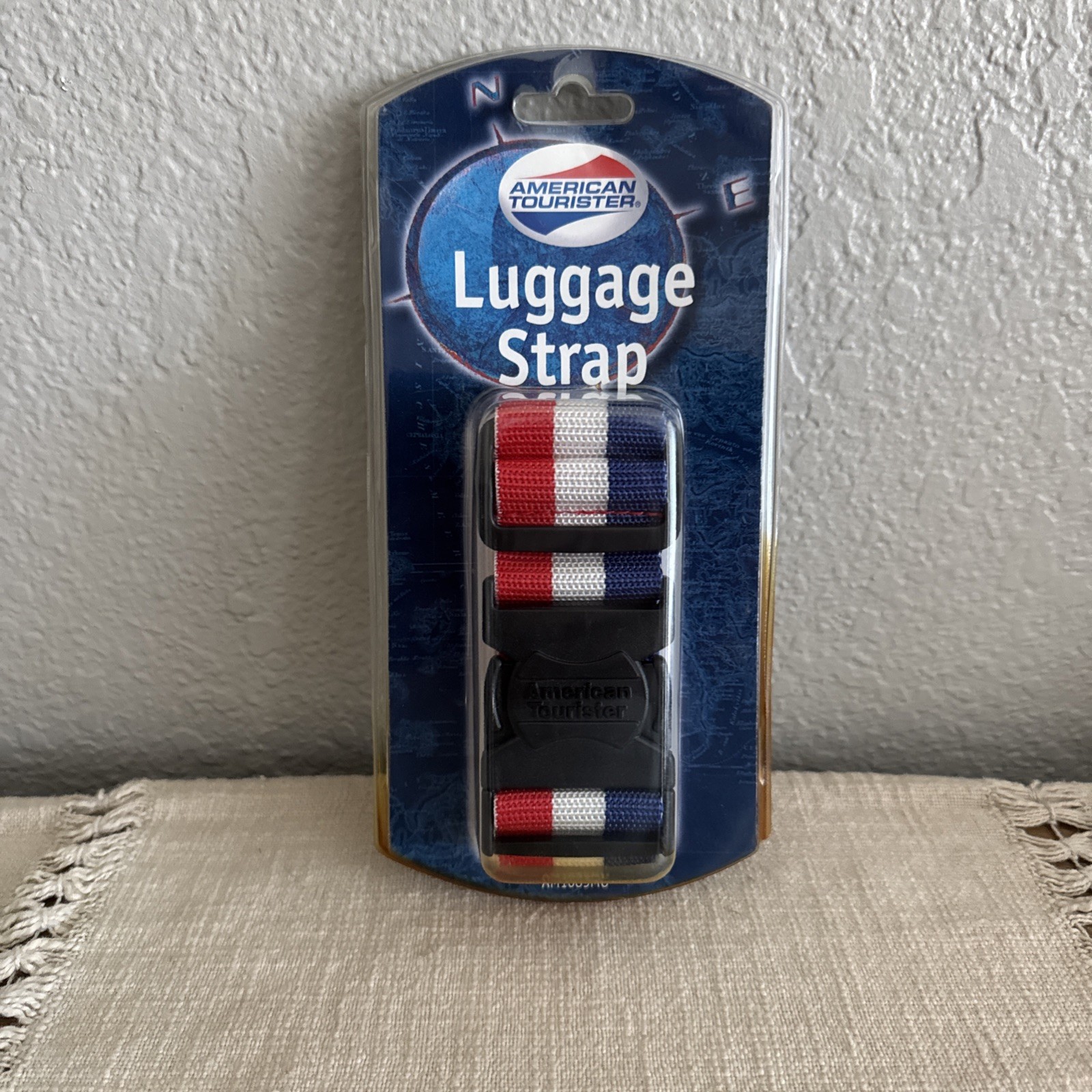 Strap Rede White Blue Patriotic Max 72''