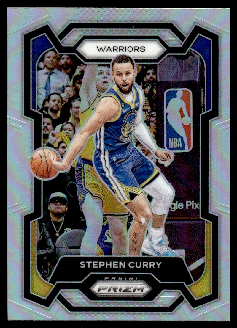 Stephen Curry Silver #119 2023-24 Panini Prizm Golden State Warriors