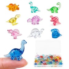 Mini Dinosaur Figurines: Tiny Resin Animals Bulk Pack 200pcs