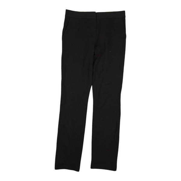 Diane von Furstenberg Pants Womens 0 Black Pull On Ponte Straight Trouser Size 0