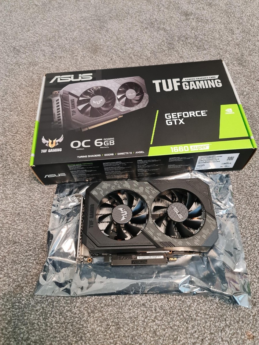 O6g Gaming Asus 1660 Super Tuf Oc Asus TUF GTX 1660 Super OC 6GB