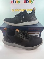 IZOD Men's Bannister Lace Up Memory Foam Classic Shoes - Black - FREESHIP