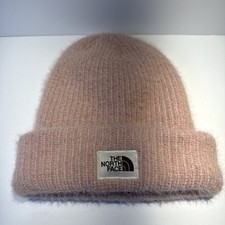 The North Face Salty Bae Pink Lined Beanie Warm Winter Hat One Size NWOT