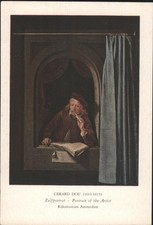 Amsterdam, Netherlands Gerard Dou, Self-Portrait, Rijksmuseum Amsterdam Postcard