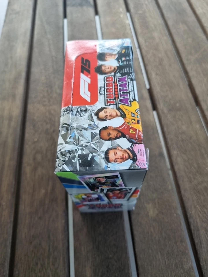 TURBO ATTAX Formula 1 2025 Trading Cards Booster Box - Factory Sealed - Image 3 of 4