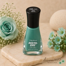 Sally Hansen Insta-Dri 436/440 Mint Sprint Nail Color 0.31 fl oz New