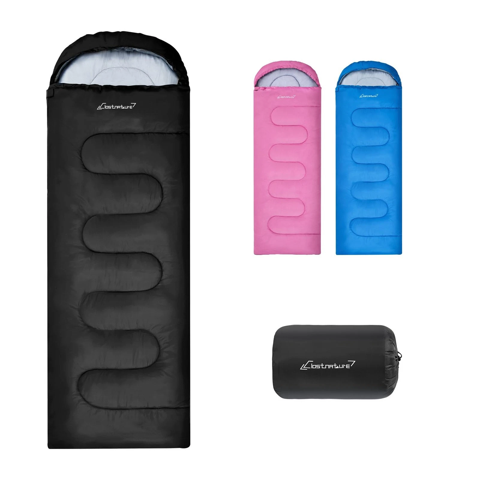 Sleeping Bag Camping Lightweight Sleeping Bag for Adults with Small Pack Size, K...