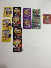 Garbage Pail Kids Topps Empty Card Wrappers Lot Series 4,5,10,11 (12)
