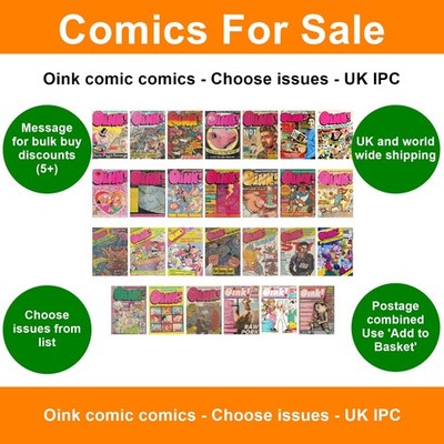 Oink comic comics - Choose issues - UK IPC