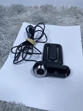 Logitech Carl Zeiss Webcam 2MP Autofocus USB Desktop Camera Untested