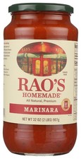 Rao's Homemade Marinara, 32 oz, Tomato Sauce, All 32 Ounce (Pack of 1)