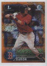 2016 Bowman Chrome Prospects Orange Shimmer Refractor 8/25 Mauricio Dubon u3f