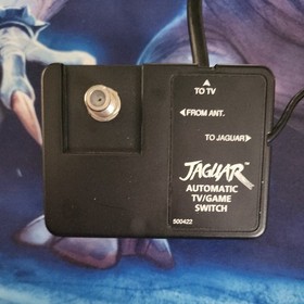 Atari Jaguar TV/Game Automatic RF Switch Box Adapter 500422 OEM Authentic TESTED