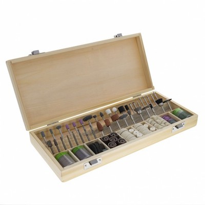 228pc Universal Deluxe Rotary Tool Accessory Set for Sanding Polishing Cutting