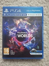PLAYSTATION VR WORLDS fir SONY PS4 Excellent Condition