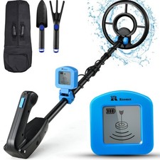 Kids Waterproof Metal Detector 7.4 LCD Lightweight
