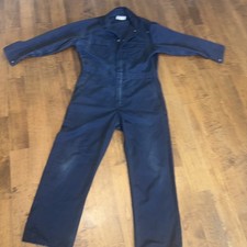 VINTAGE SEARS ROEBUCKS COVERALLS BLUE 44R