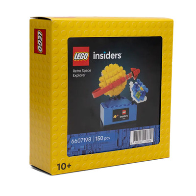 LEGO INSIDERS - RETRO SPACE EXPLORER 6607198 - Brand new Sealed - Insiders