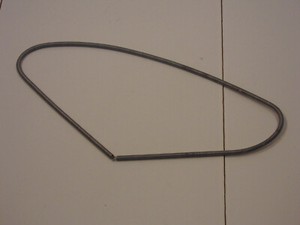 1x Ring Spannring für Türmanschette ca. 34cm Waschmaschine Luxor WM1042A+ Lux (5