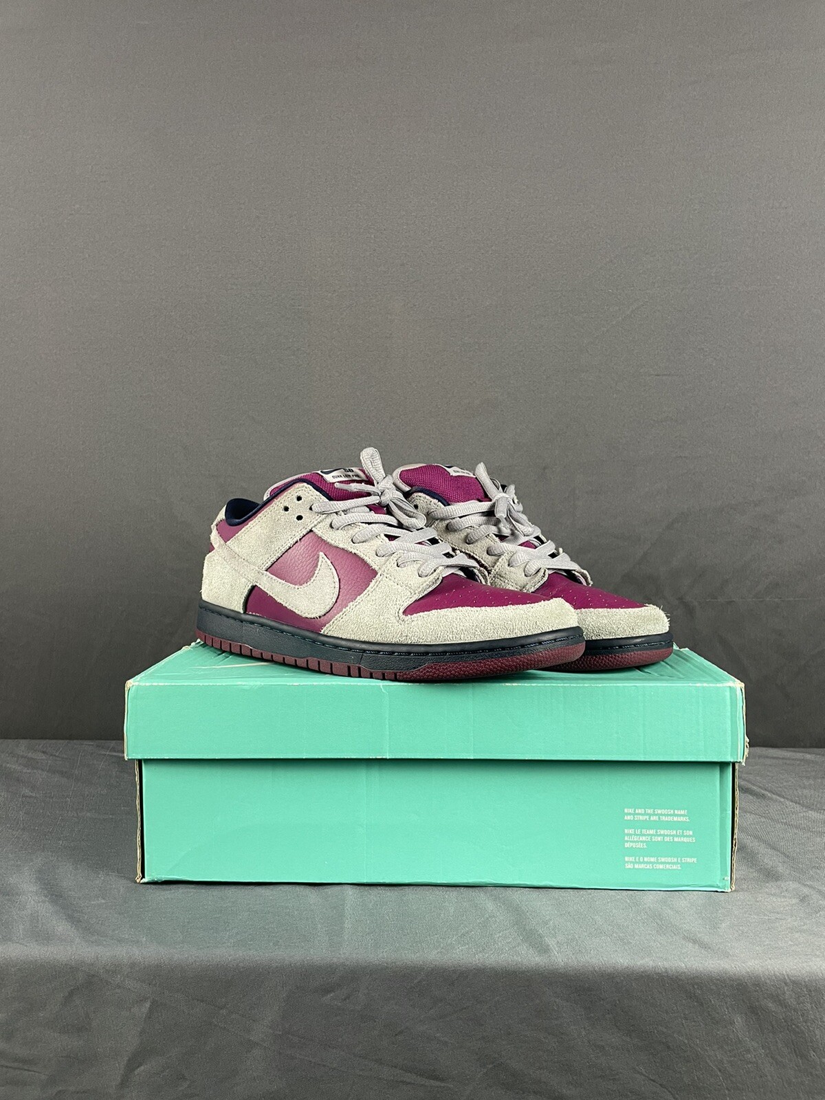 Nike SB Dunk Low Maroon + Grey Release Info | SneakerNews.com