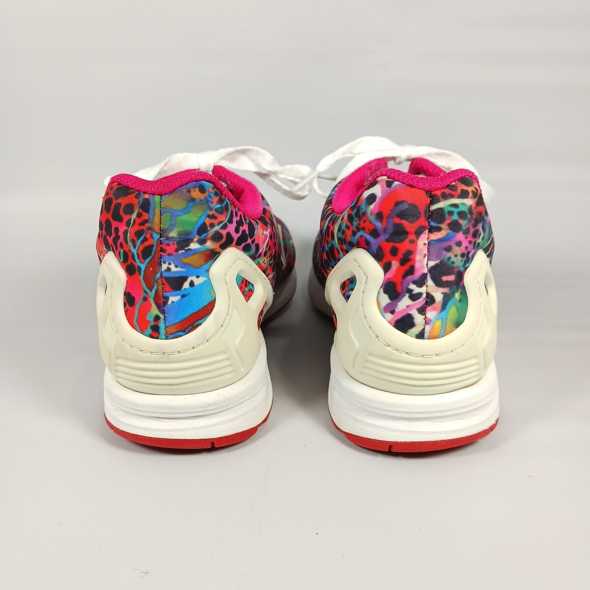 Adidas Torsion Zx Flux Art Design Pink Running Shoes, Womens Adidas Torsion Zx Flux Art Design Pink Running Shoes, Womens