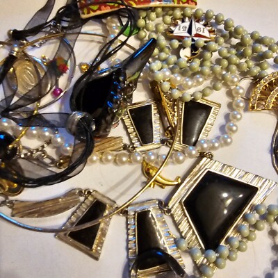 Vintage Schmuck Konvolut zum Tragen Umdrehen oder Restaurieren - lbb0315