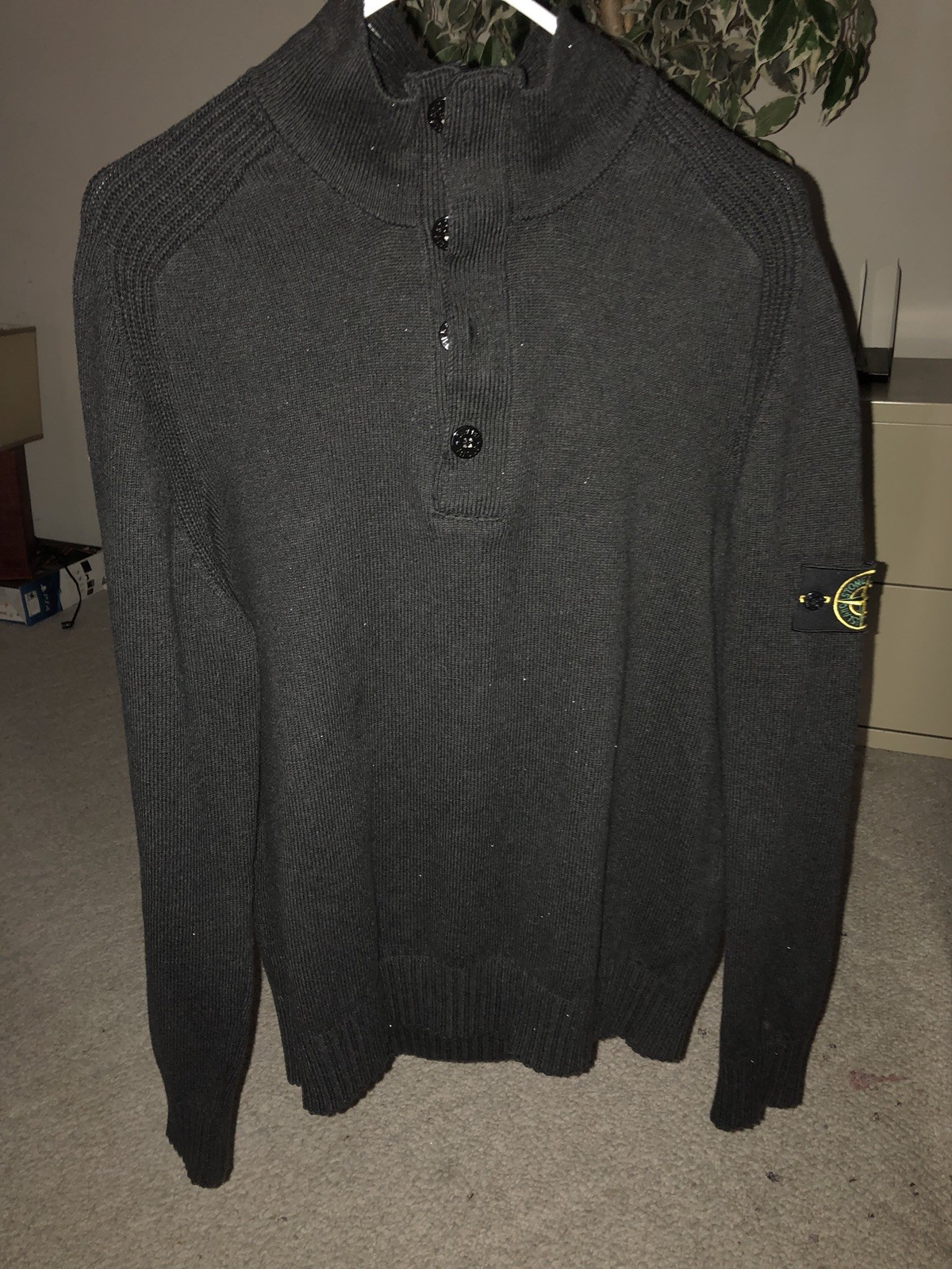 Stone Island Quarter Zip schweißer Stone Island Quarter Zip schweißer