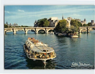 Postcard La Pointe du Vert Galant et le Pont Neuf Paris France