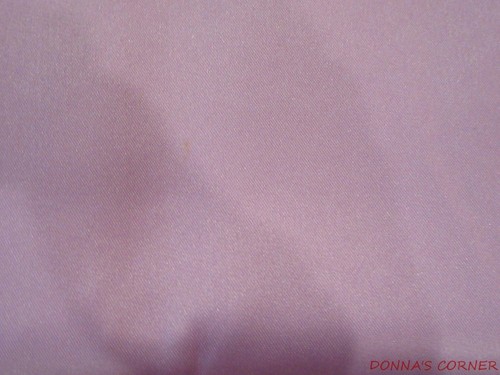 BEAUTIFUL LILAC SATIN FABRIC- ONE YARD ~ MEDIUM WEIGHT - Picture 2 of 2