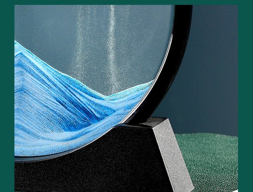 Tranquil Sands: A Mesmerizing Flowing Sand Art for Your Home - Picture 5 of 21