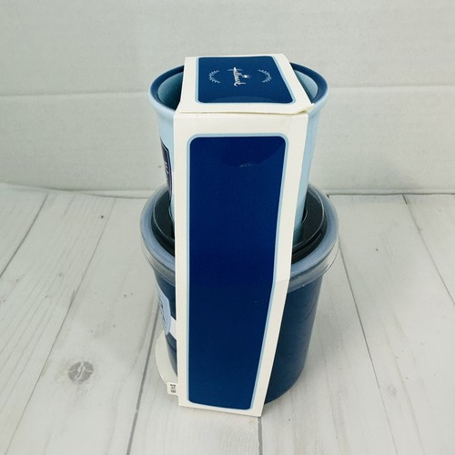 Hallmark Ceramic Coffee Mug For Grandpa and Grandkid Blue Gift Set Fathers Day - Picture 2 of 11