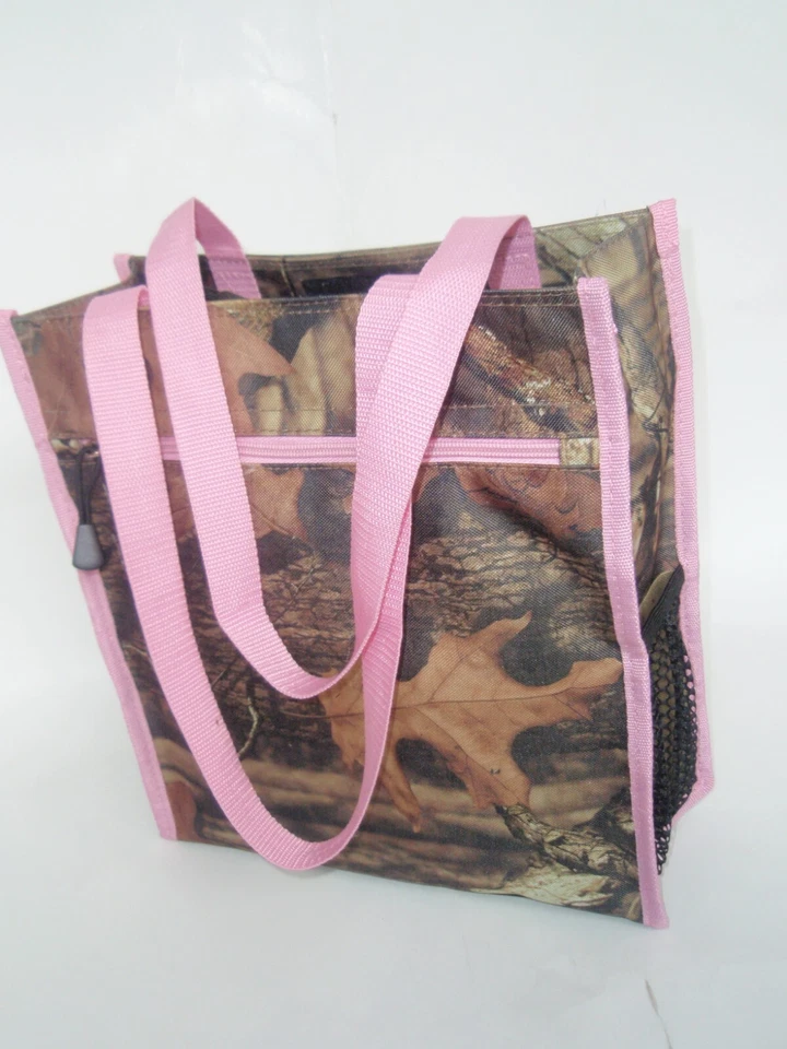 Mossy Oak Infinity 600D 防水女士托特包粉色装饰 Si... — 第 4/4 张图片