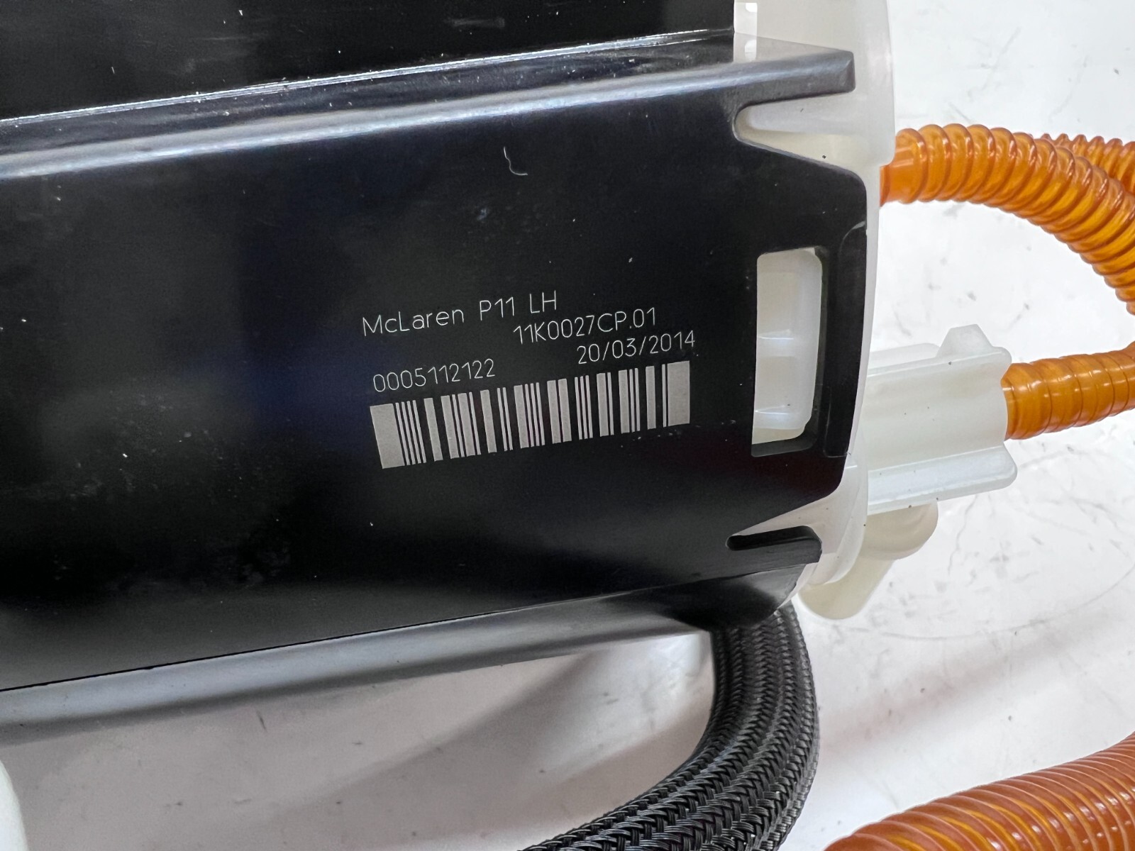 MCLAREN 650S DRIVER LEFT LH GAS FUEL TANK PUMP ASSEMBLY OEM 11K0027CP