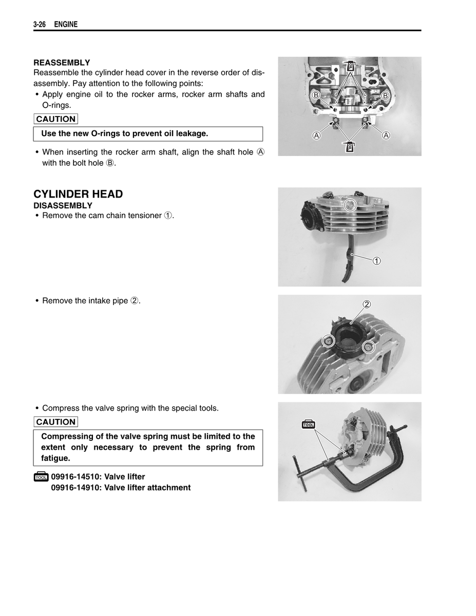 2004 to 2020 Suzuki TU250X / TU250 / TU 250 X Workshop Service