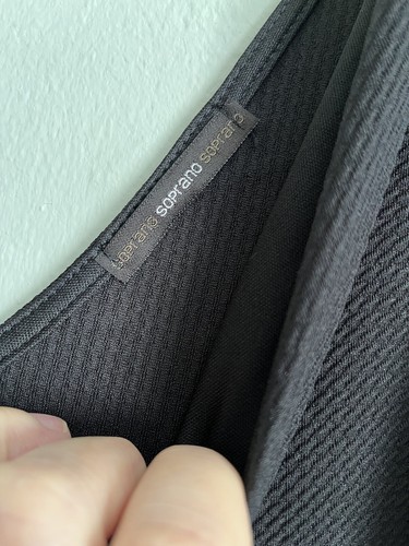 Sopran Damen Übergröße 3X Kleid schwarz ärmellos zur Arbeit getragen - Bild 3 von 4