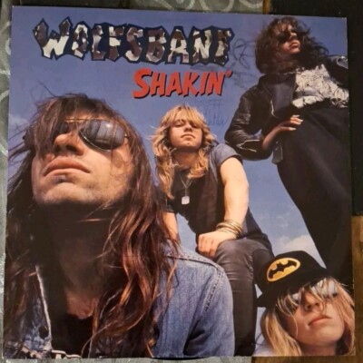 Wolfsbane - Shakin' 12'' Vinyl Single 1989. SIGNED BY BLAZE PLUS TWO. DEFA 212