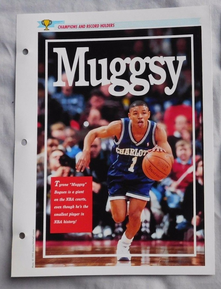Muggsy Bogues Charlotte Champions & Record Holders Sports