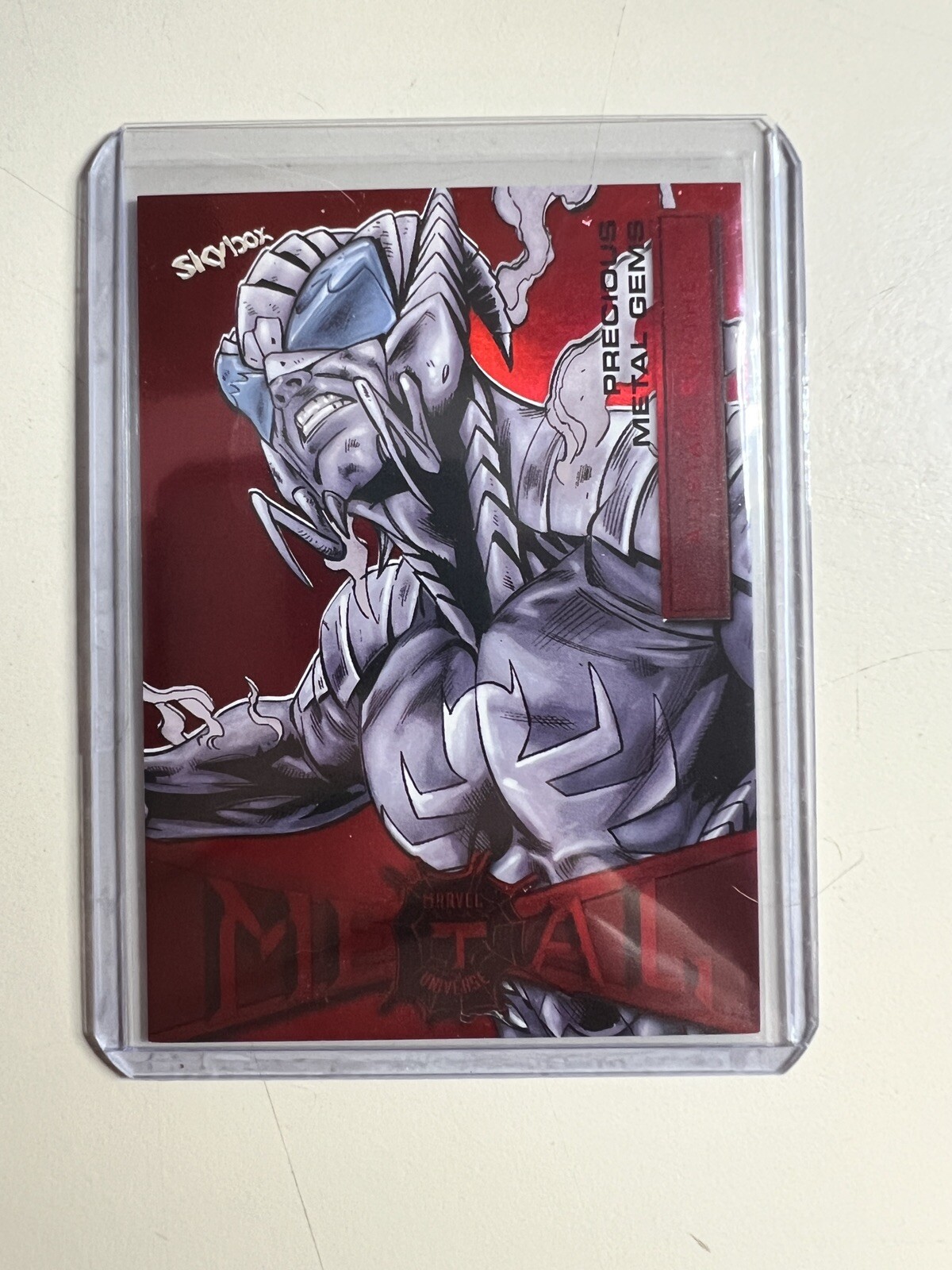 2022 Marvel Metal Universe Spider-Man PMG Red 94/100 Alistair Smythe #3