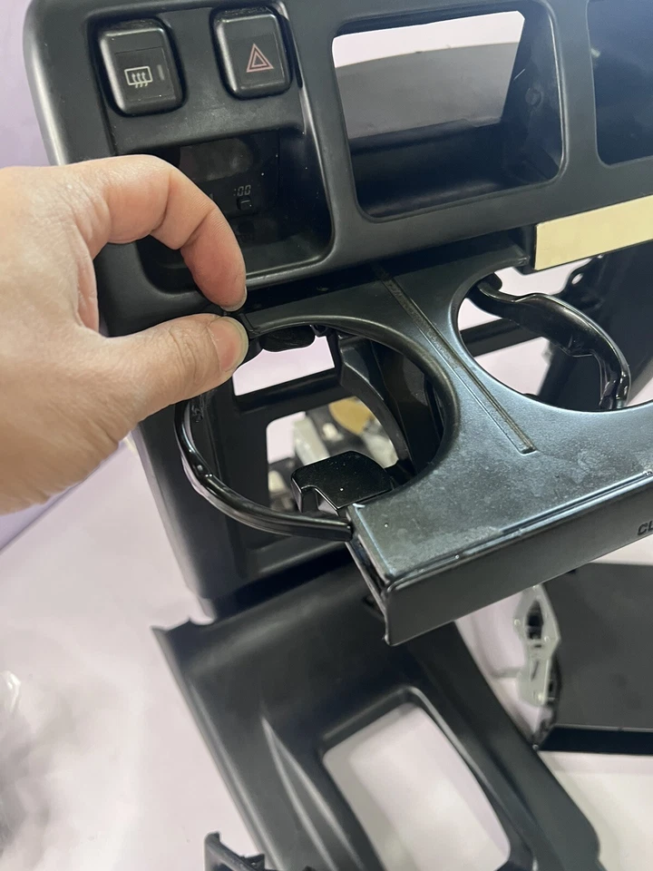 Toyota 4Runner 1996-1998 tablero completo embellecedor radio calefacción control bisel cubierta centro Foto 3 de 4