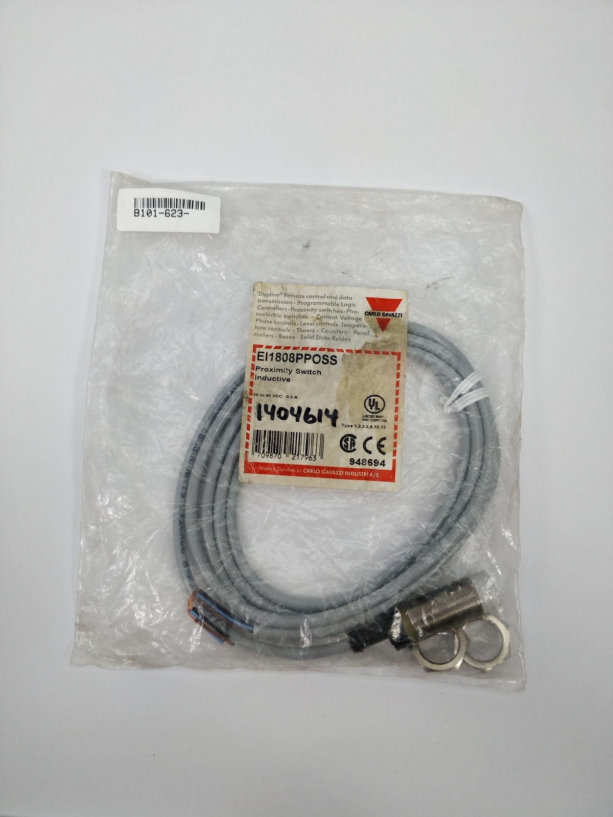 Carlo Gavazzi 948694 EI1808PPOSS Proximity Switch Inductive | eBay 