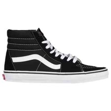 Vans Classic Sk8-Hi Black / Black / White Unisex Shoes