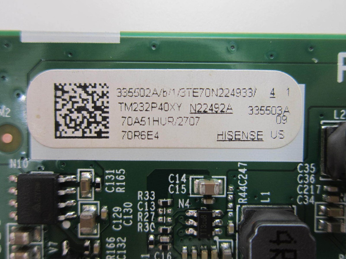 Hisense 70R6E4 Main Board [RSAG7.820.11722/ROH] 335503 (335502) | eBay