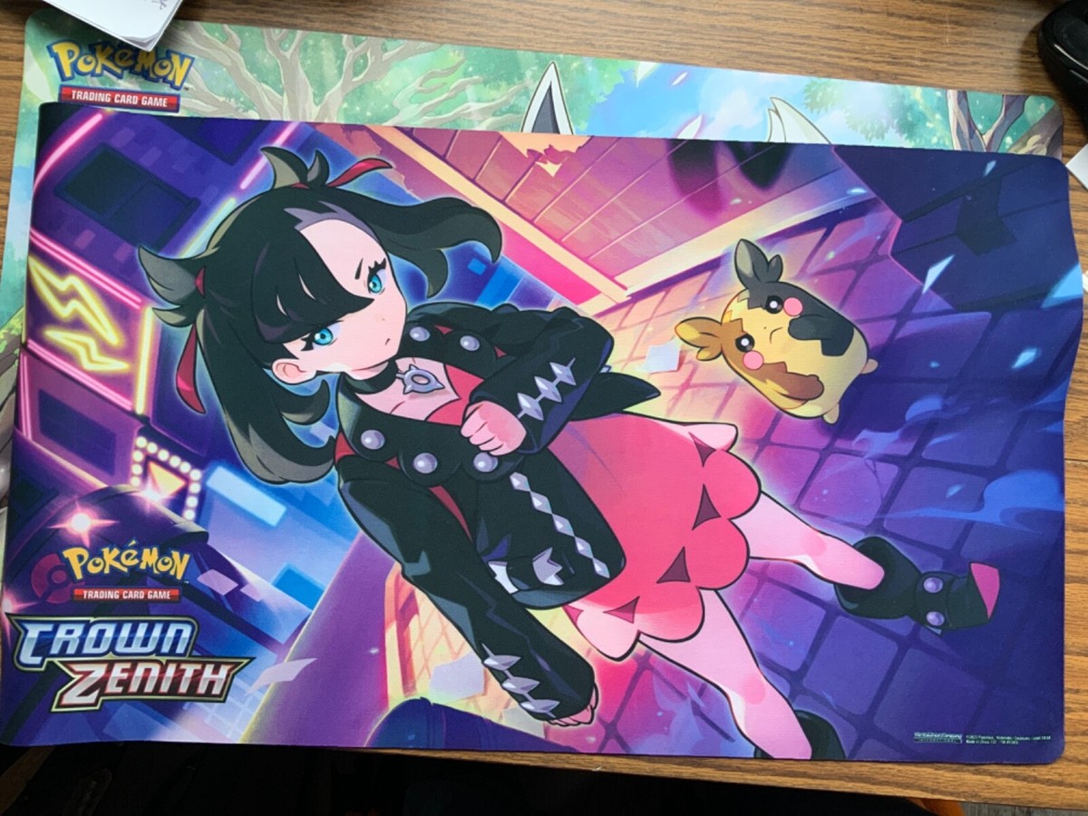【未開封】海外公式マリィ&モルペコ『CROWN ZENITH』 Crown Zenith 海外定 ポケモン マリィ ス プレイマット