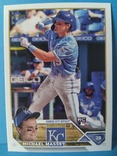 Michael Massey 2023 Topps Rookie Card #167