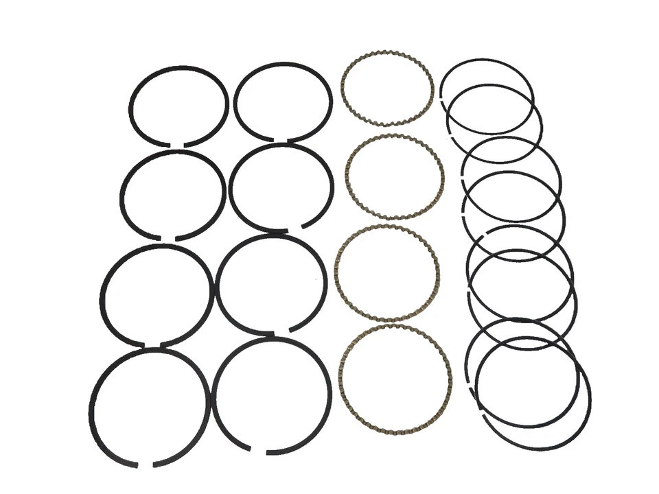 Juego de anillos de pistón de motor 040 de gran tamaño para Nissan 510 610 710 620 720 L18 L20 Foto 2 de 4