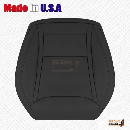 2016 - 2020 For Tesla Model S Front Passenger Side Bottom Vinyl Seat Cover Black - Picture 3 of 10